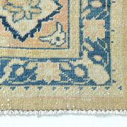 10x13 Blue & Peach Floral Antique 55s Persian Rug, 301x388Cm