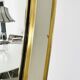 Brass Wall Mirror by Vereinigte Werkstätten München