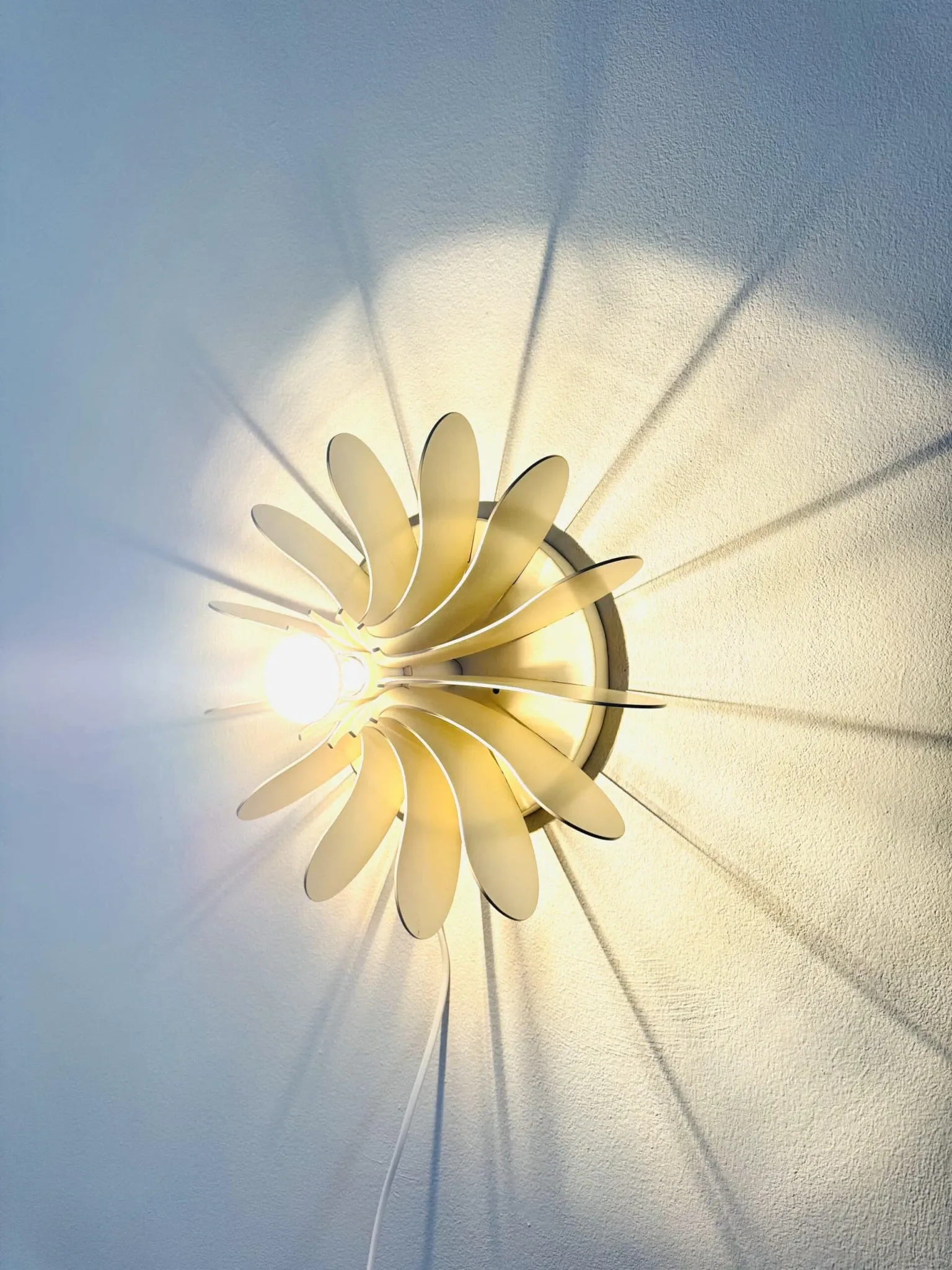 One-Off Bolide Wall Lamp By Hermian Sneyders De Vogel For Raak Amsterdam, The Netherlands, 1970S