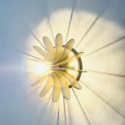 One-Off Bolide Wall Lamp By Hermian Sneyders De Vogel For Raak Amsterdam, The Netherlands, 1970S