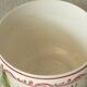 Cache pot en faience decor strasbourg 20 eme