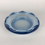 Heavy Glass Bowl by Rudolf Jurnikl, Czechoslovakia 1960's