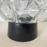 Vintage molded glass ceiling light