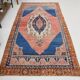 4x9 Oriental Blue Vintage Rug, 137x272Cm