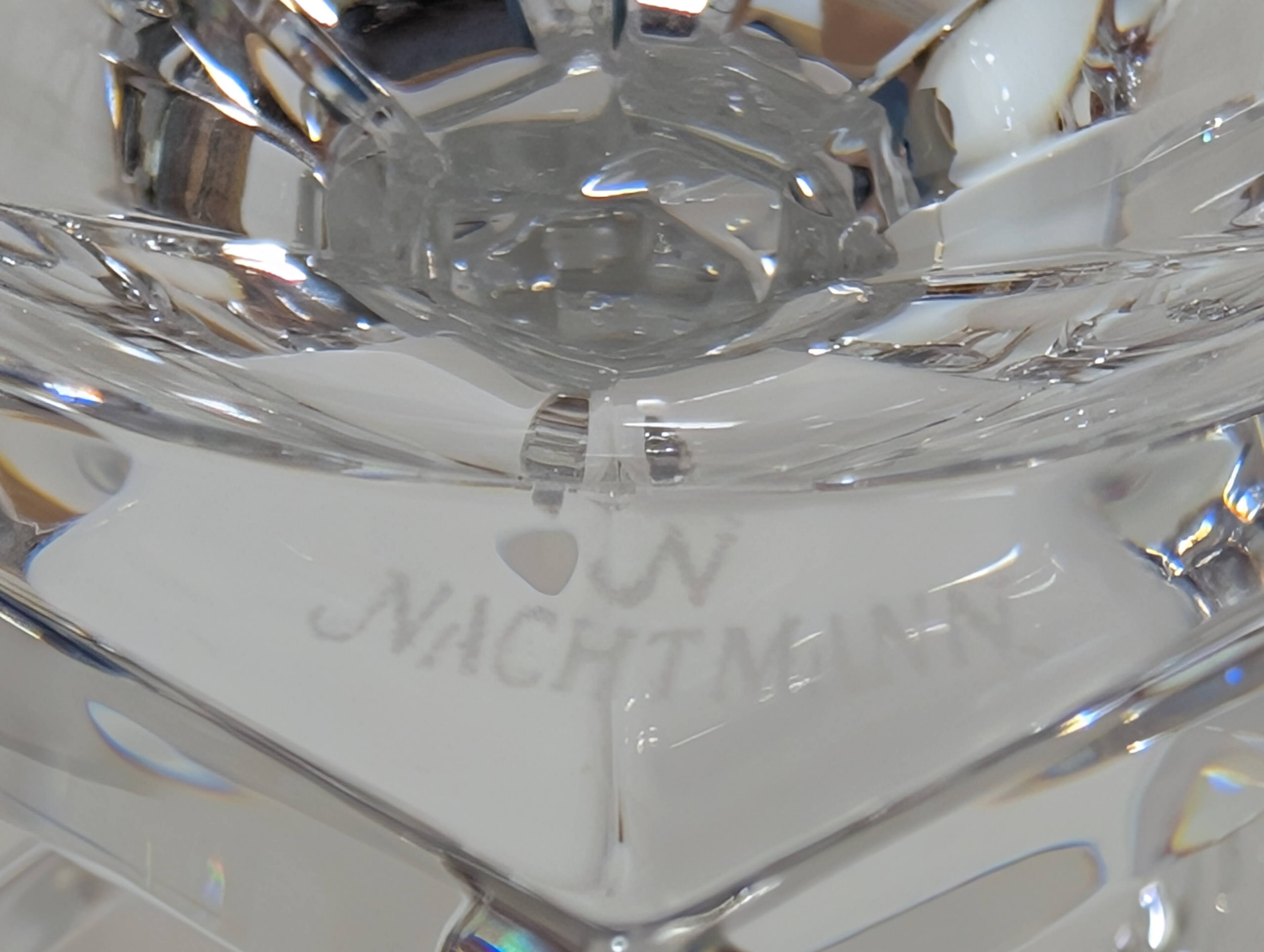 Nachtmann crystal candle holder
