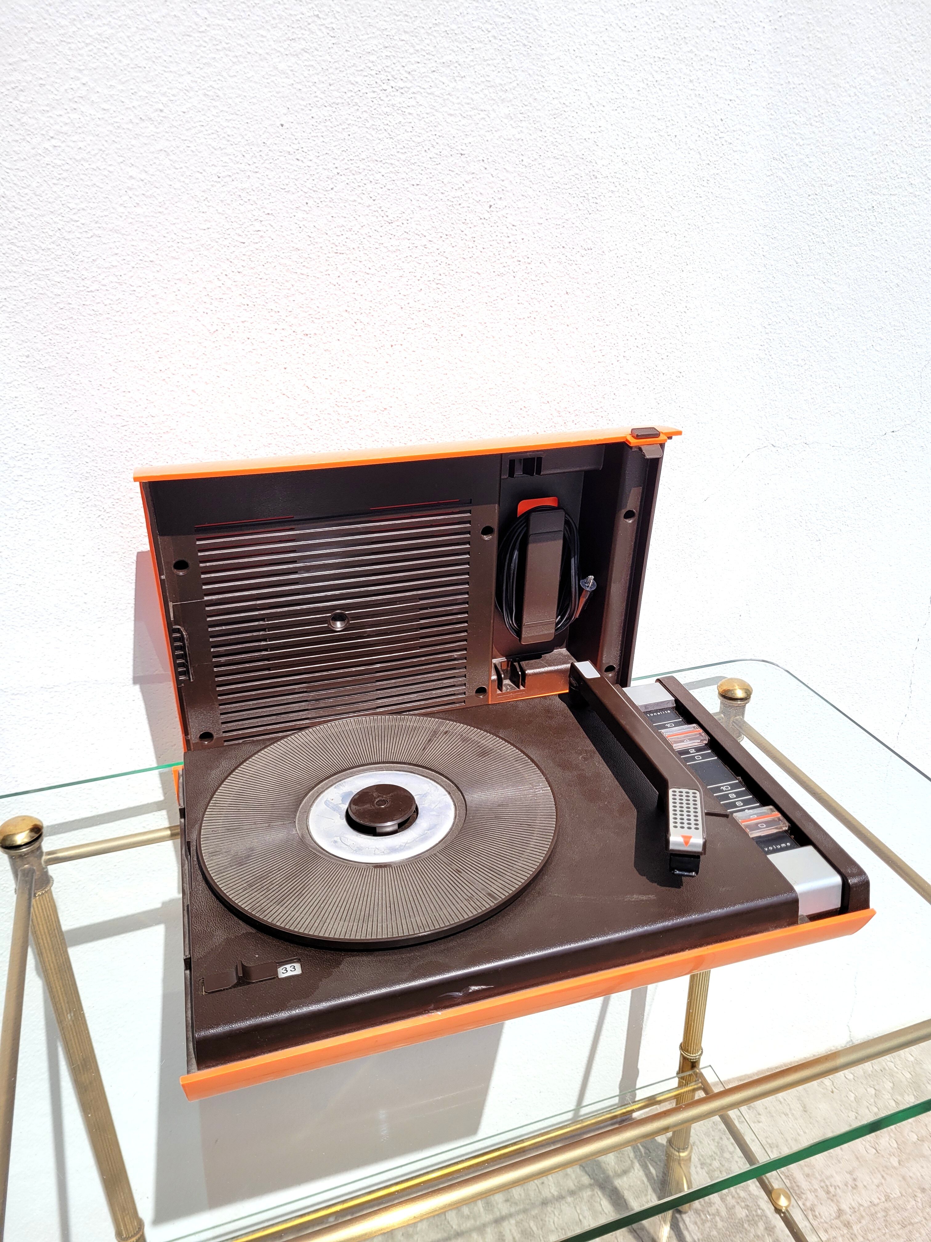 Tourne disques vinyles Continental Edison 1970