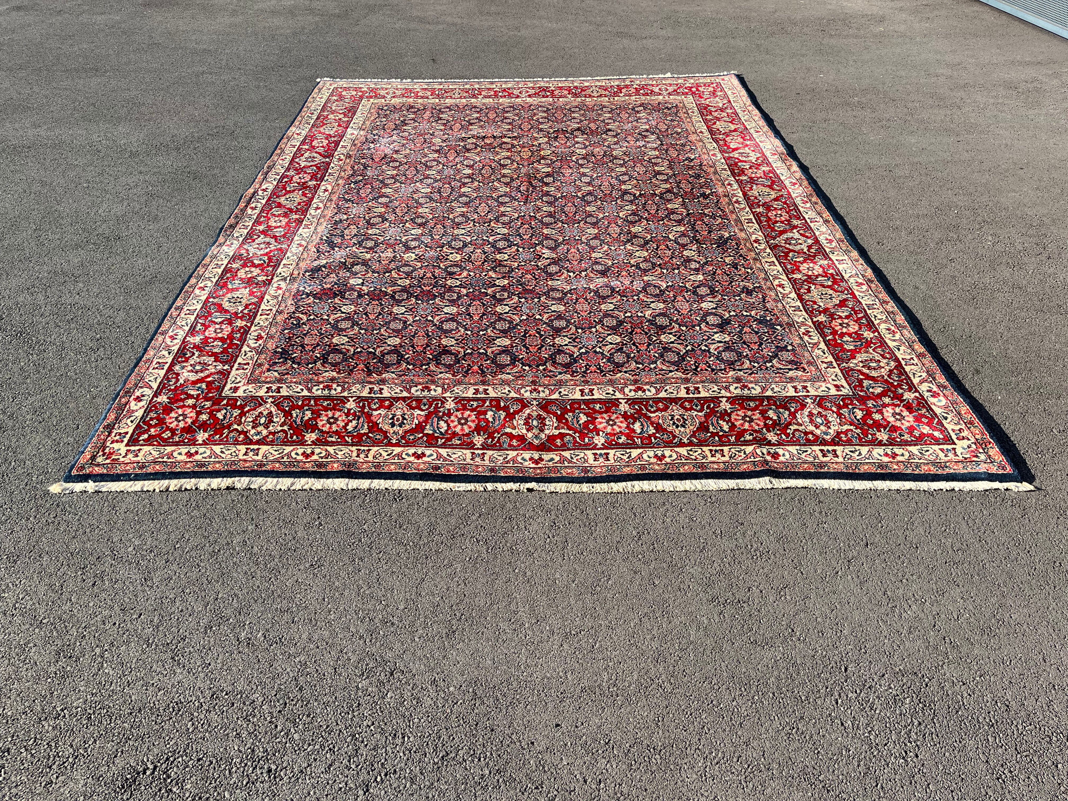 Tapis Sarough Mahal Vers 1960. 340x239 cm