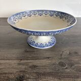 Antique compote dish from Creil and Montereau in ironstone - 19th century