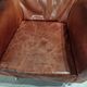 Vintage Dutch leather lounge chair, 1990s, Montis style