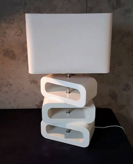 Paire de Lampes de Table Vintage • Jan des Bouvrie • 1990