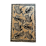 Large vintage khorogo canvas