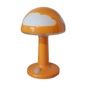Orange ikea Skojig lamp