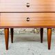 Commode vintage 5 tiroirs en teck circa 60