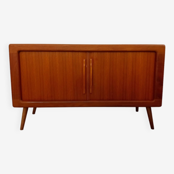 danish sideboard from dyrlund in teak with tambour doors