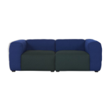 Canapé Hay Mags Soft 2 places bleu/vert
