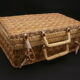 Wicker suitcase