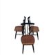 Set of 3 chairs "fanett" by Ilmari Tapiovaara