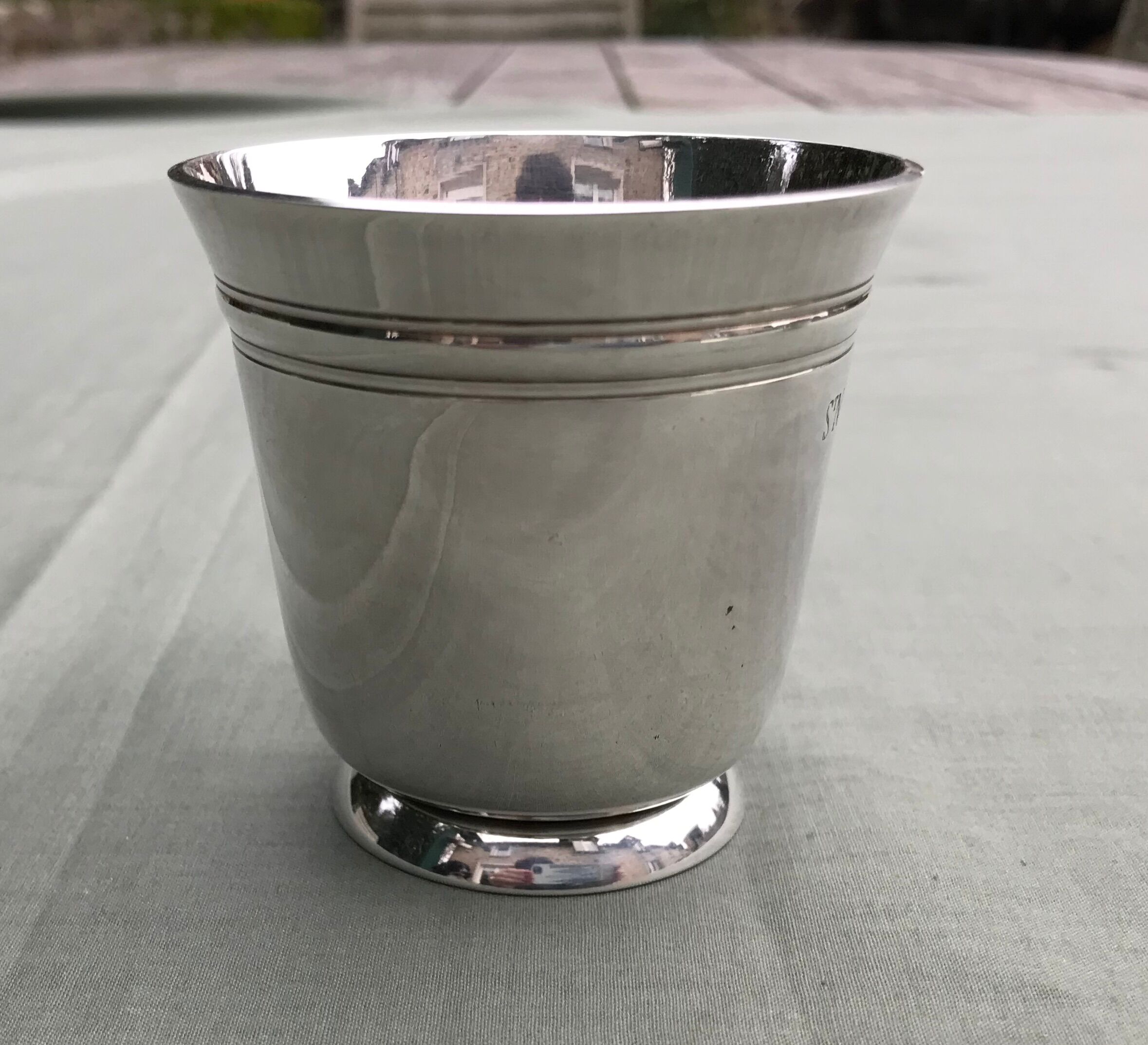 Timpani tulip silver metal