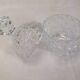 Vintage Pineapple Crystal Candy Dish Sugar Bowl Covered Pot