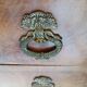 Louis-Philippe secretary chest of drawers with marble top