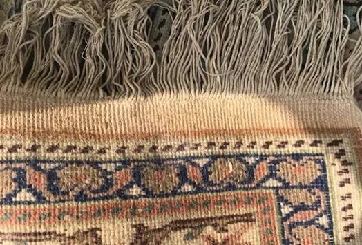 Turkish Kula Oriental Rug Handmade: 0.91 x 1.36 M - in wool