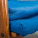 Danish teak framed lounge chair, 1960s