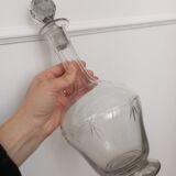 Carafe à vin en verre soufflé