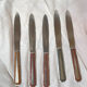 Vintage stainless steel knives