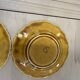 Set of 06 old sarreguemines barbotine plates