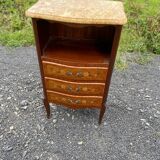 Louis XV style rosewood bedside table