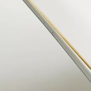 Mid-century illuminated wall mirror by Ernest Igl with brass crown, by Hillebrand.