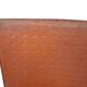 Set di 4 Sedie Design in Cuoio Arancione e Ferro Vintage