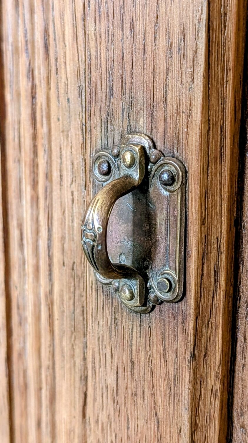 Art Deco wall coat rack