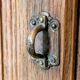 Wall-mounted coat rack Art Deco