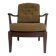 Re-upholstered Swedish arm chair bij Engens Mobelfabrik, 1970s