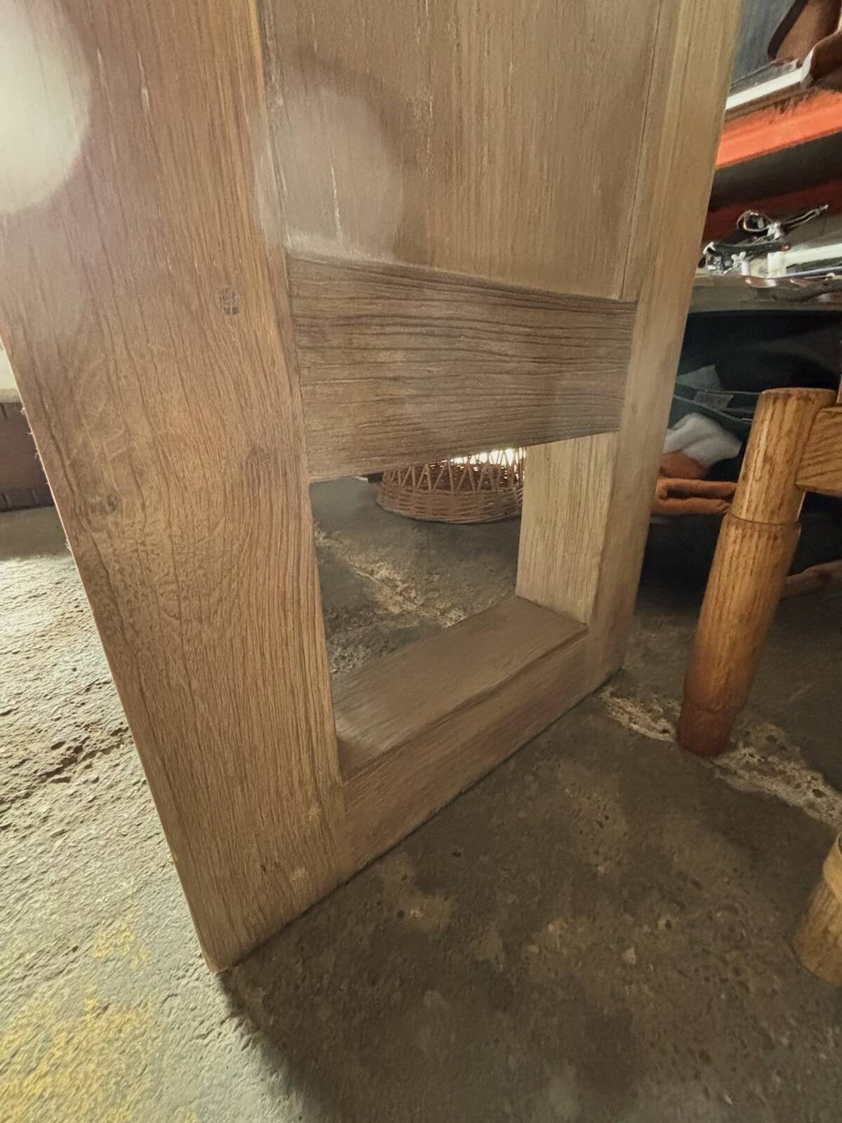Glass cabinet in solid teak Sempré 2015