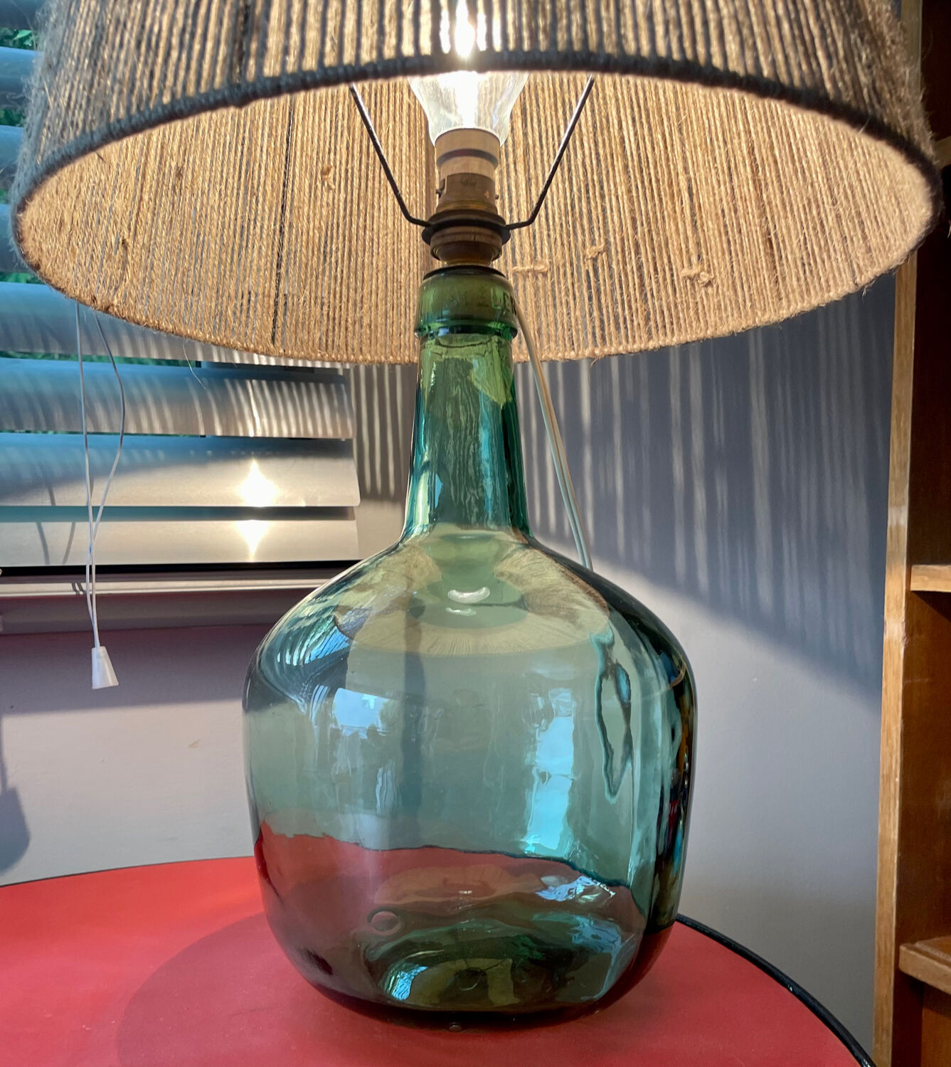 Lampe dame jeanne