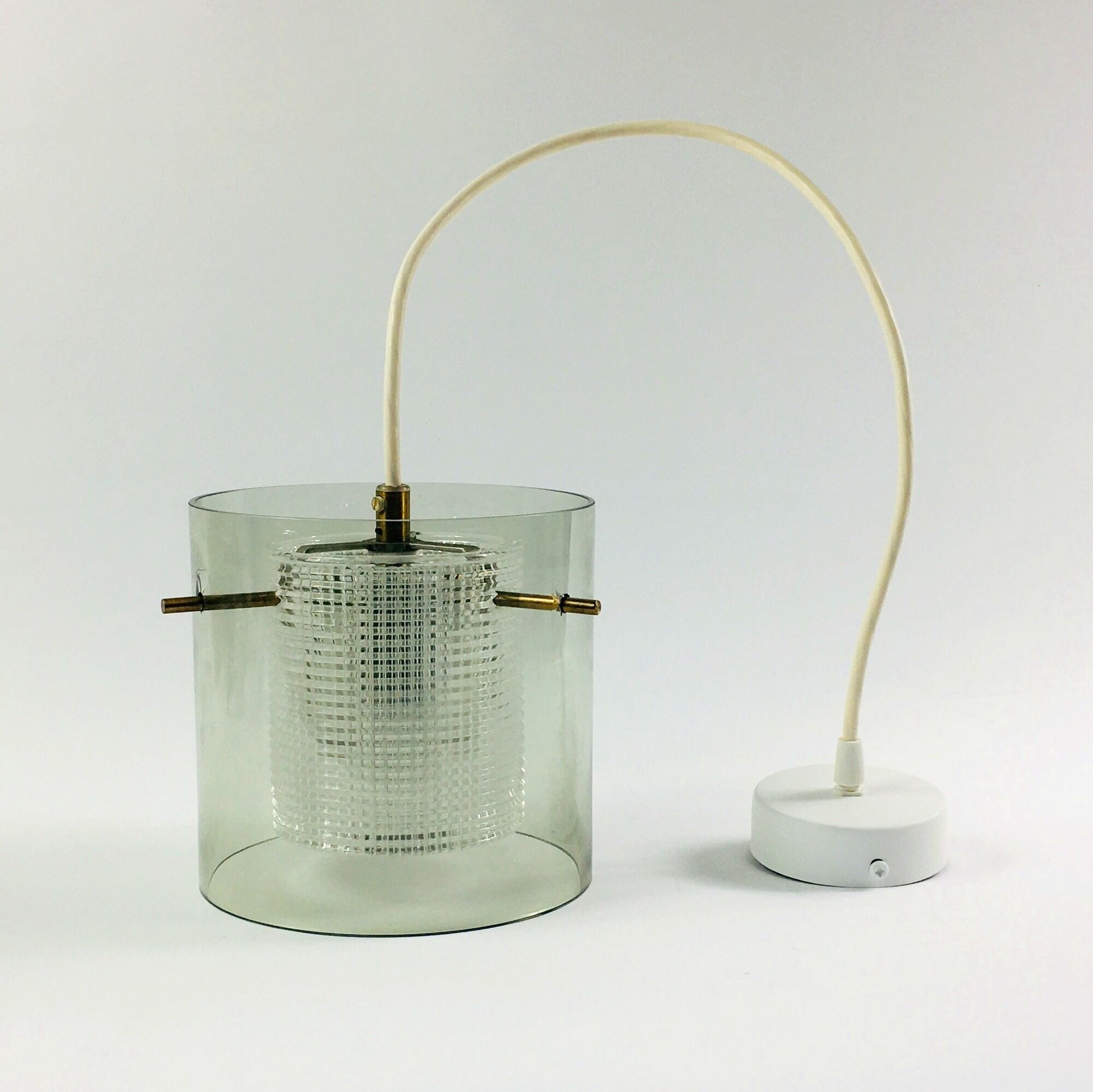Mid-Century Scandinavian Glass Ceiling Light by Carl Fagerlund for Orrefors, 1960s