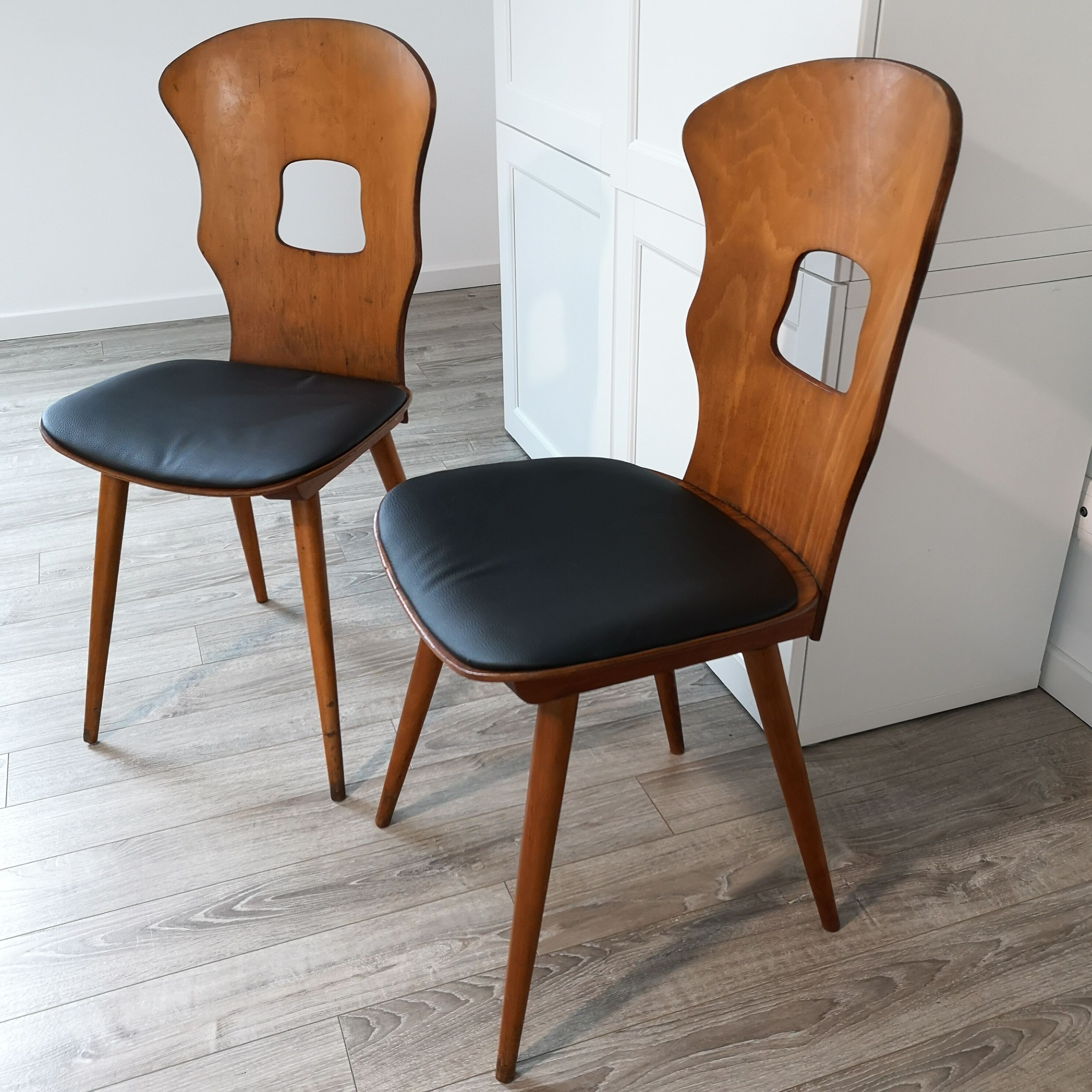 Pair of Bistro chairs Baumann Gentiane