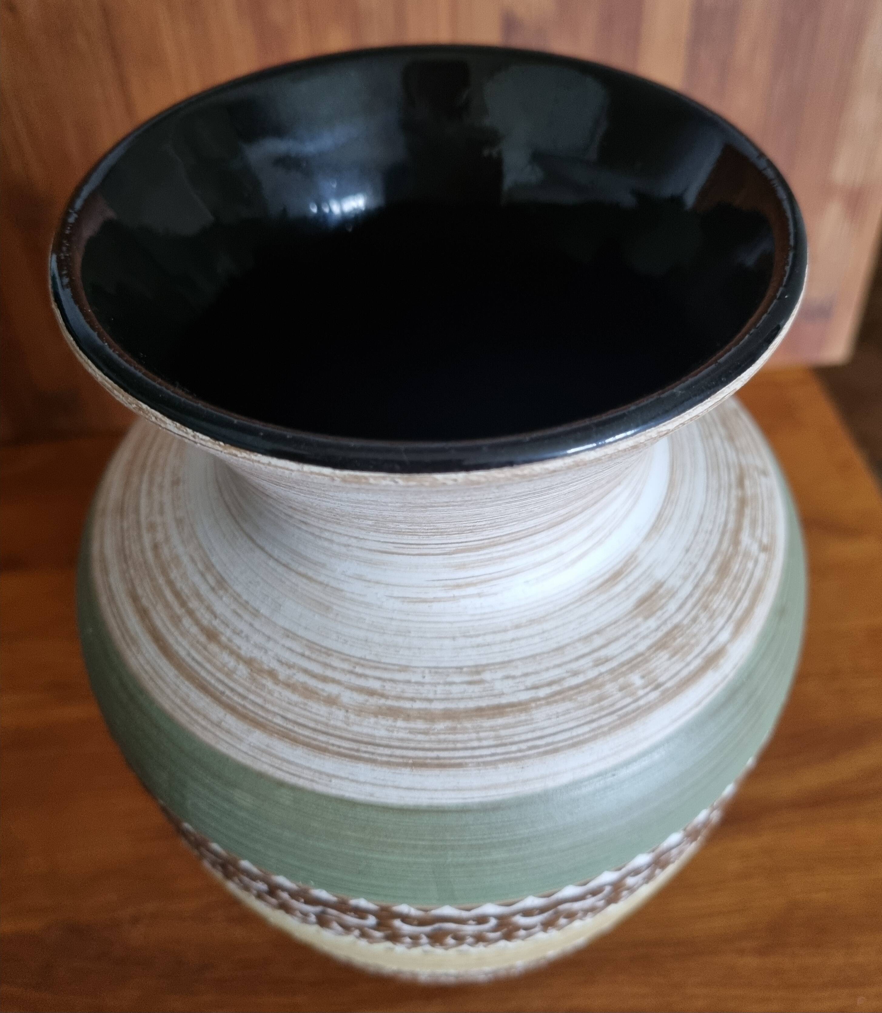 Vintage Vase Dumler and Breiden Sgrafitto 150 25 60s West Germany