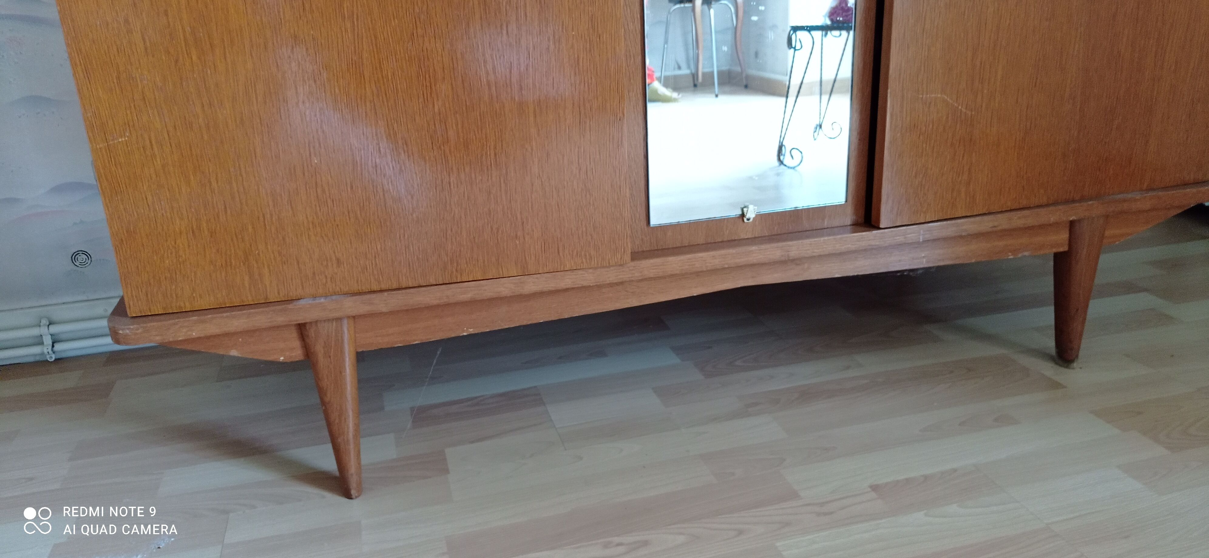 vintage wooden cabinet year 1965