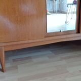 vintage wooden cabinet year 1965