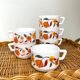 Vintage Acopal coffee cups