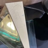Set of 2 1980s modernist wall light Alaska Lux Lighting House Inc., Germany.