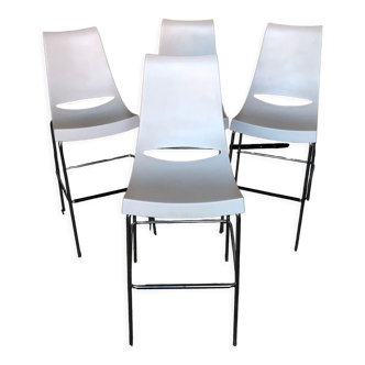 Chiacchiera by Marco Maran set of 4 bar stools