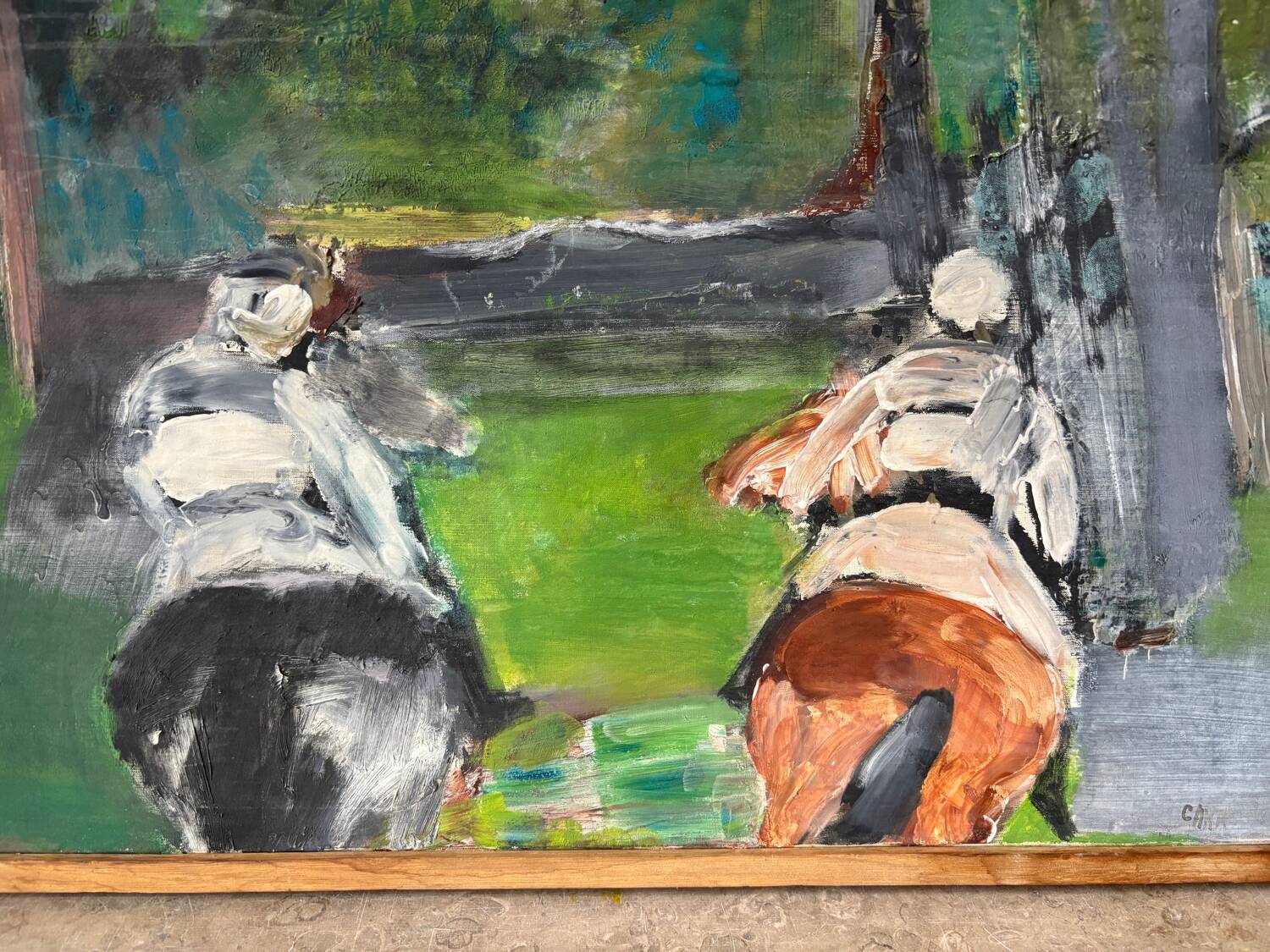 Jockeys on a ride
