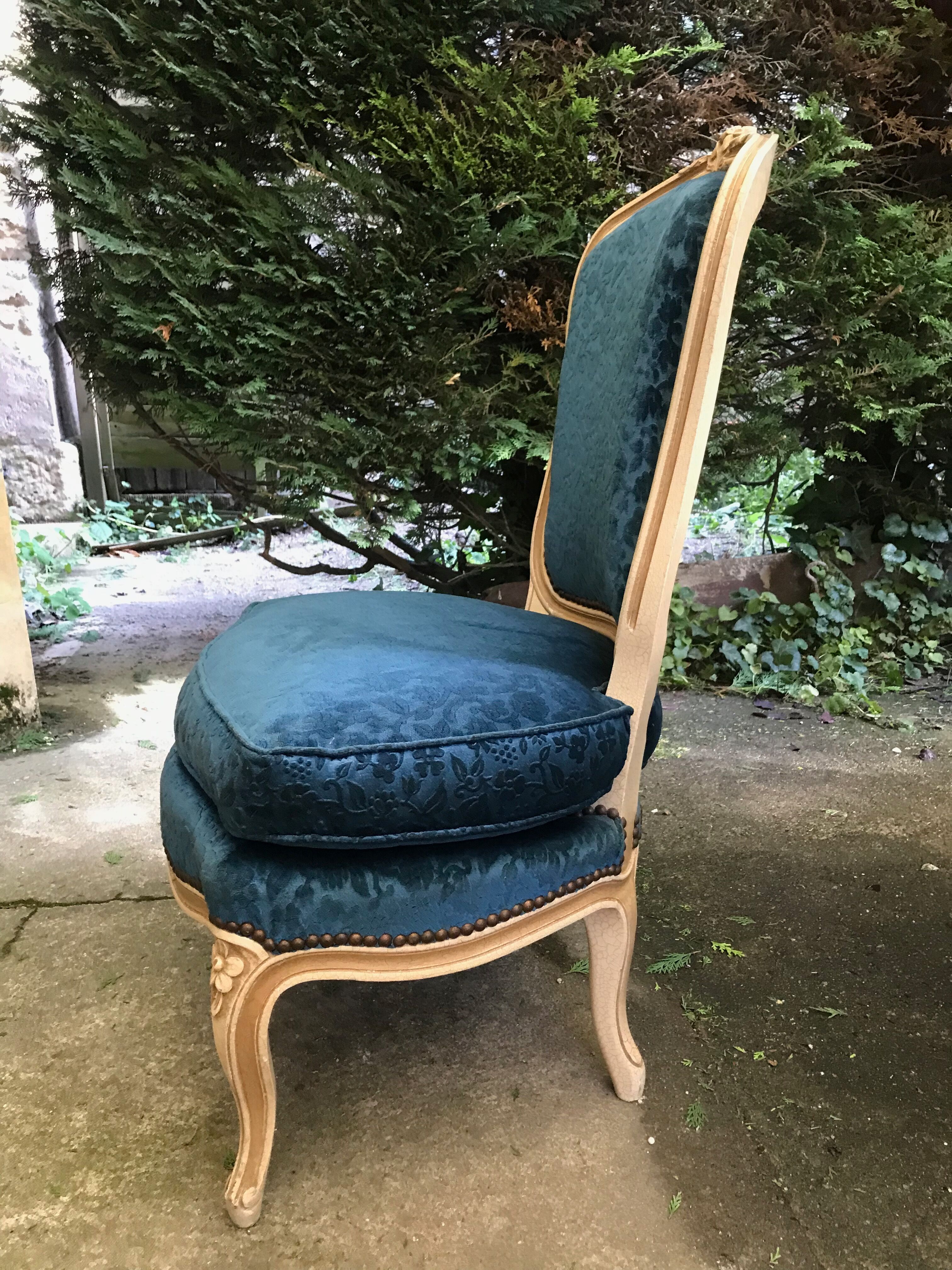 Chauffeuse Louis XV