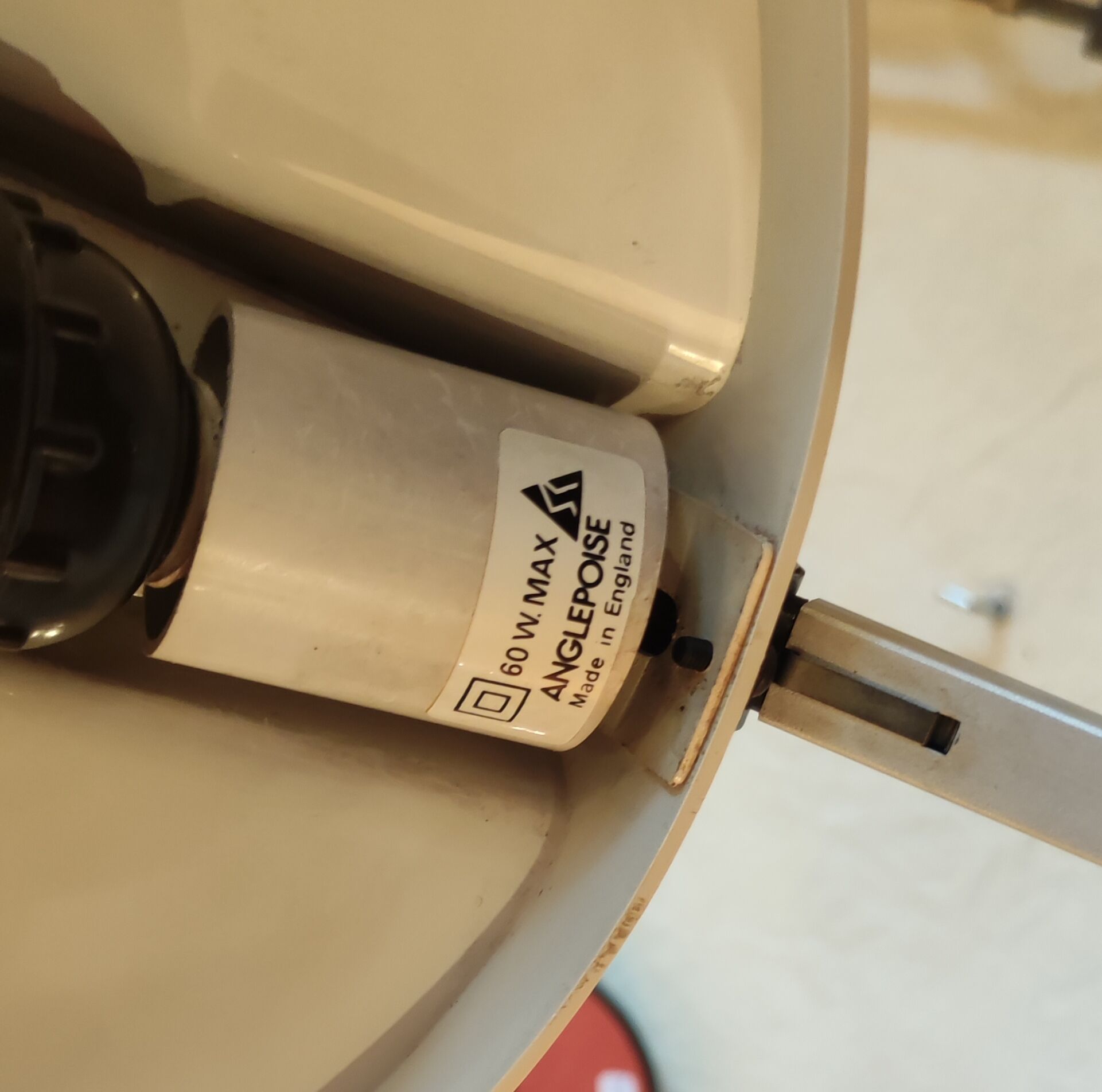 Vintage anglepoise table lamp