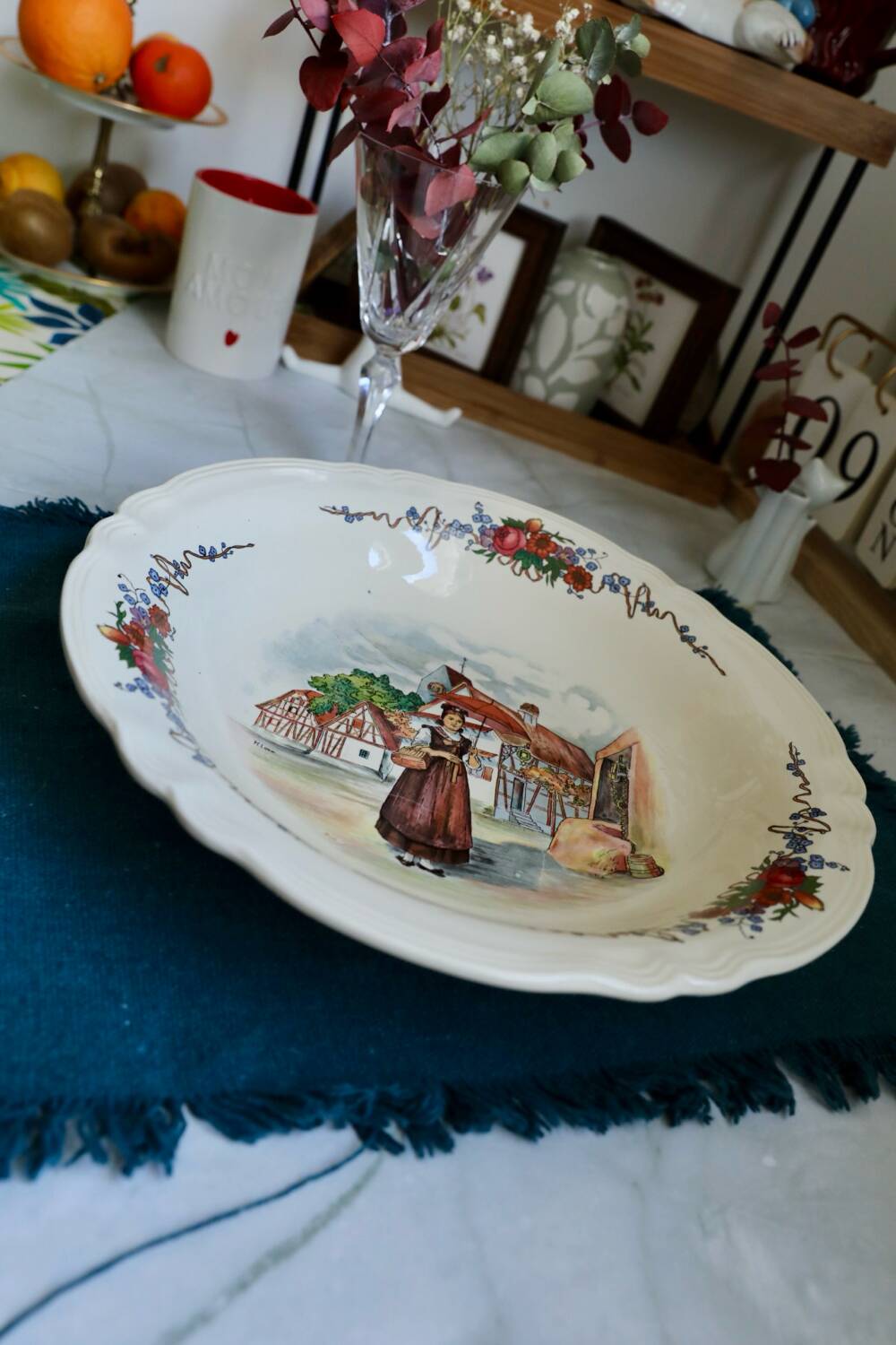 Deep plate Obernai Sarreguemines