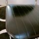Seventies leatherette cantilever chair